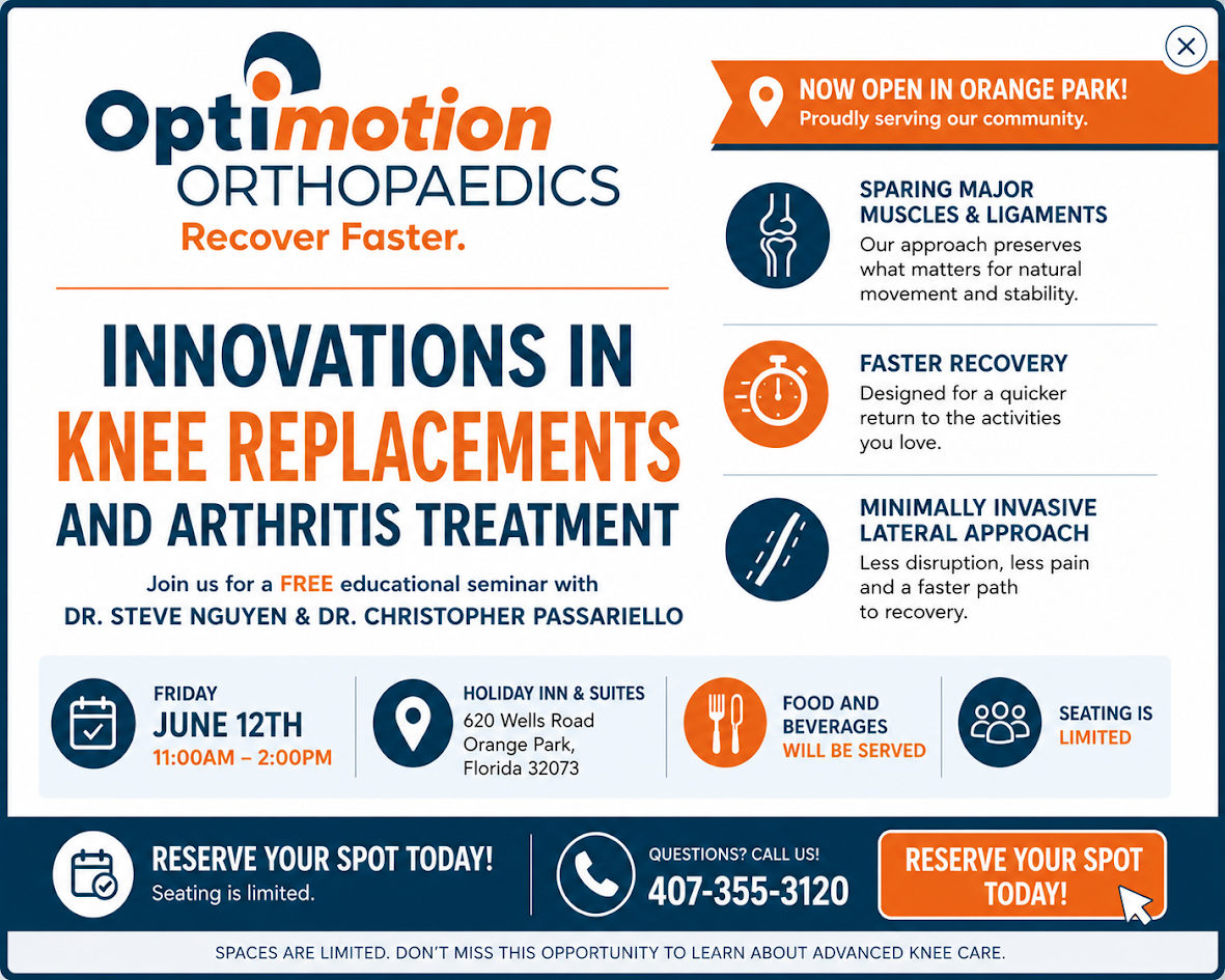 News Optimotion Orthopaedics